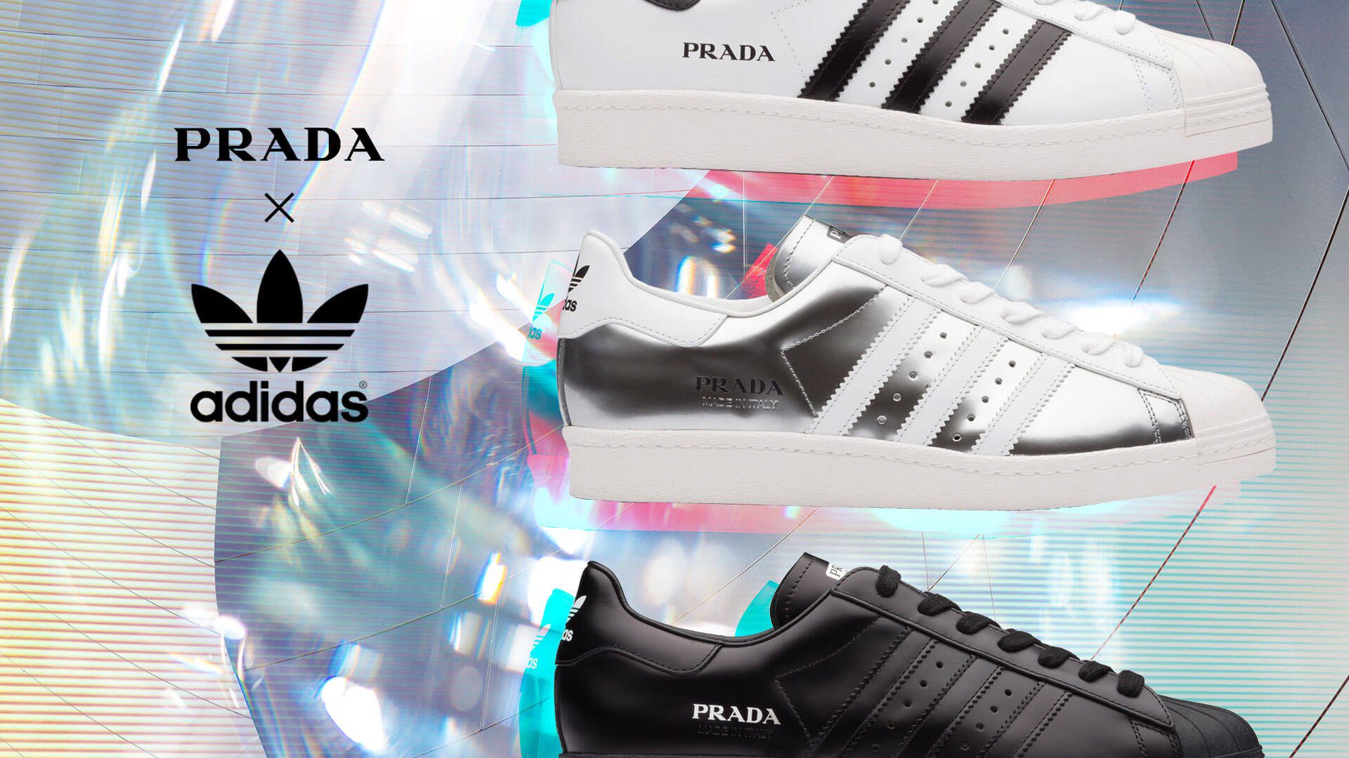 Prada & adidas Unveil New Limited-Edition Superstar Sneakers