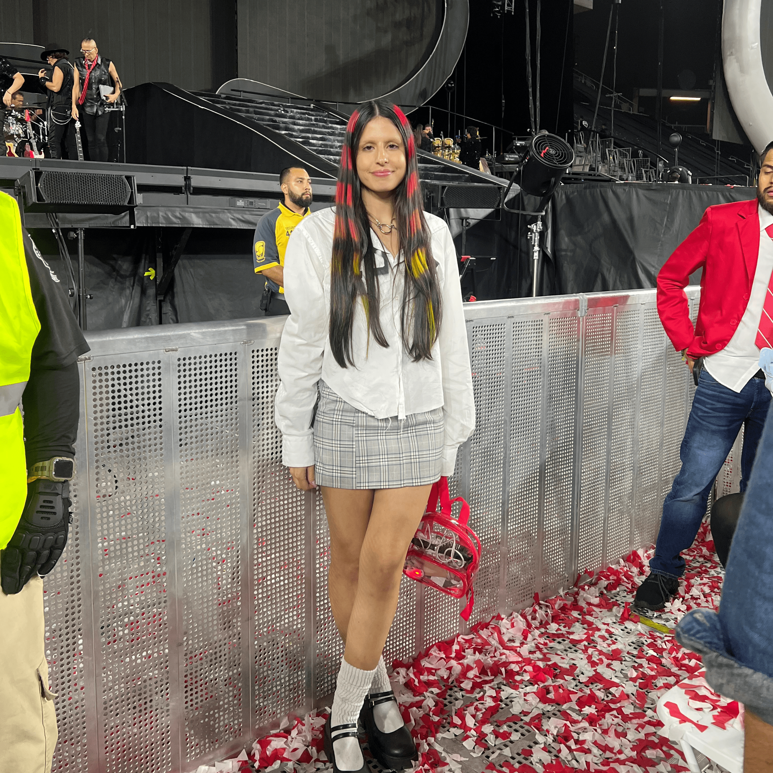 dulce maria hair, rbd, rbd concert