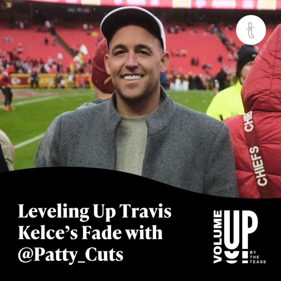 Leveling Up Travis Kelce’s Fade with @Patty_Cuts