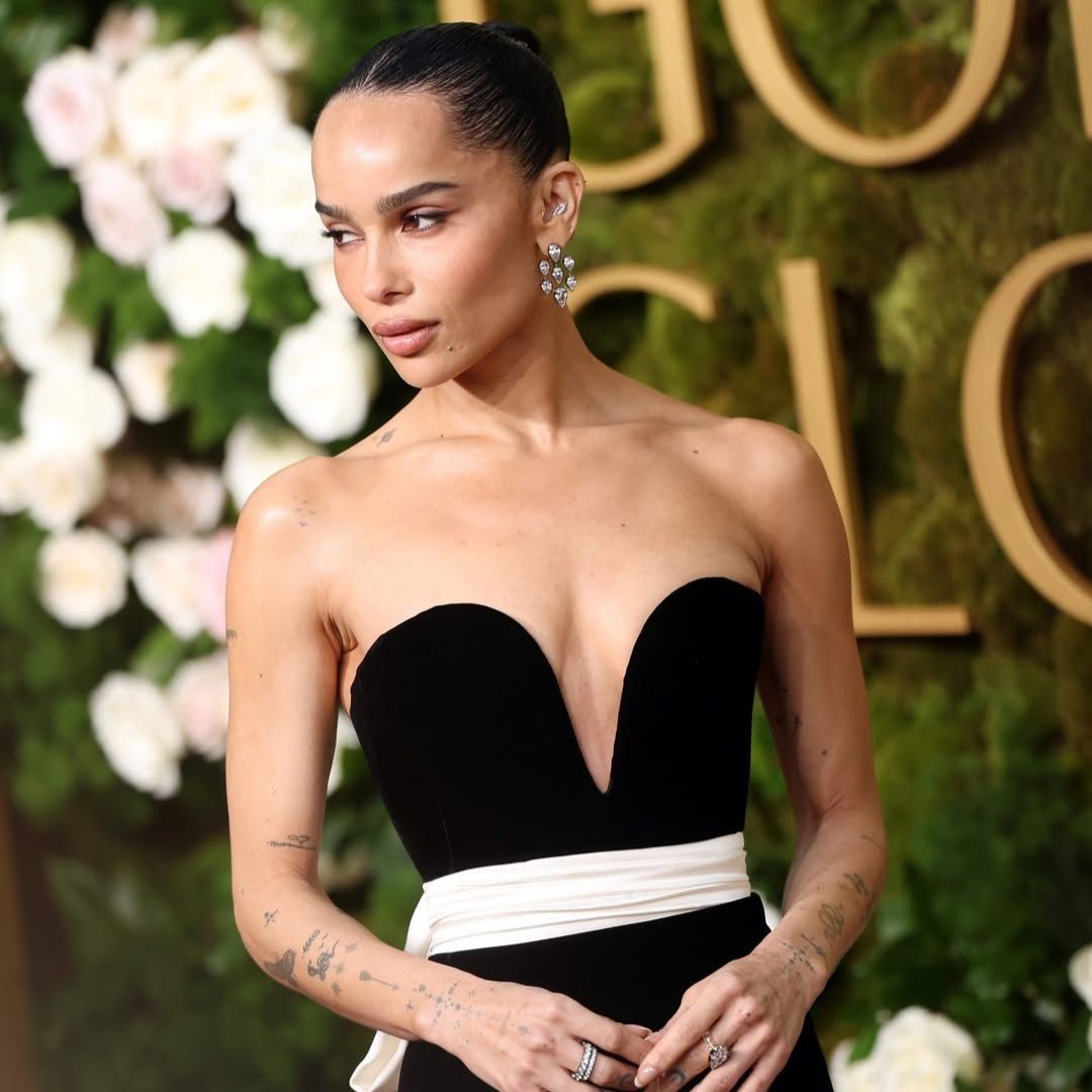 Zoe Kravitz, Nikki Nelms, Paul Mitchell, JPMS, Paul Mitchell Pro, Golden Globes, '25 Golden Globes