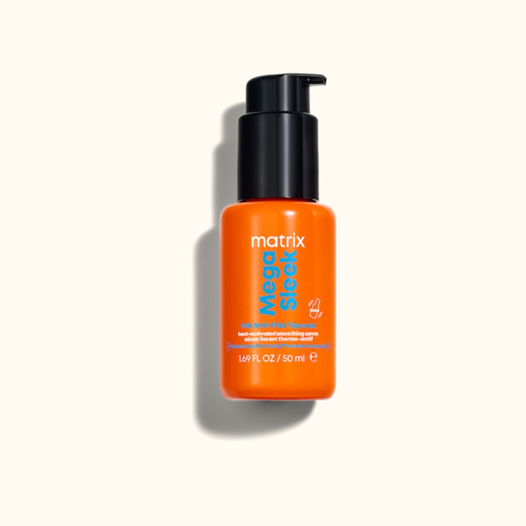 Matrix, Mega Sleek 96H Anti-Frizz Topcoat Serum, finishing serum