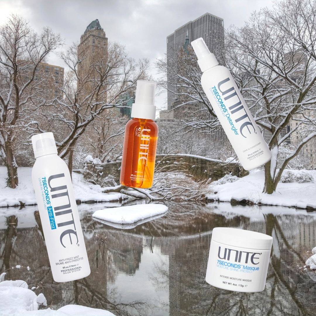 UNITE, weather-proof, winter hair essentials