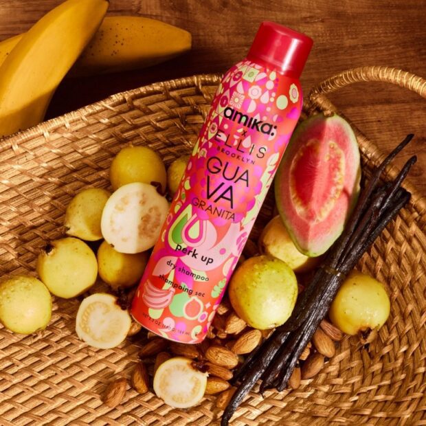 amika x Ellis Brooklyn Perk Up Guava Granita Dry Shampoo
