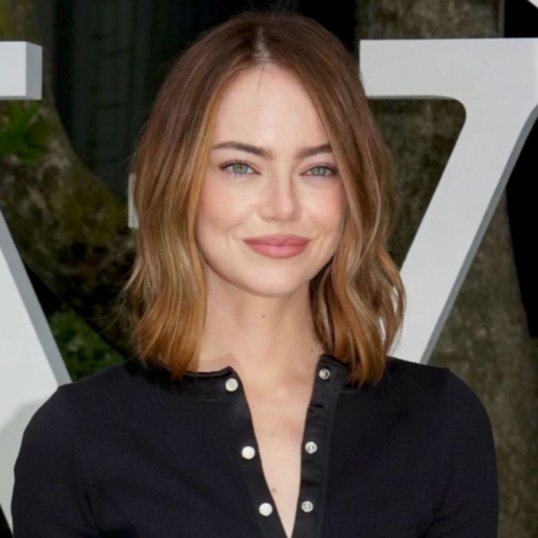 Emma Stone Caramel Blonde
