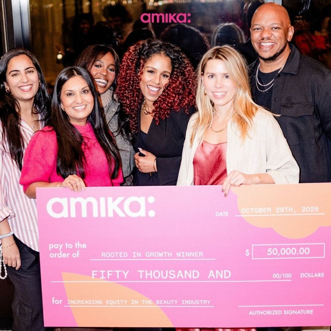 Rooted In Growth, amika's national startup grant program